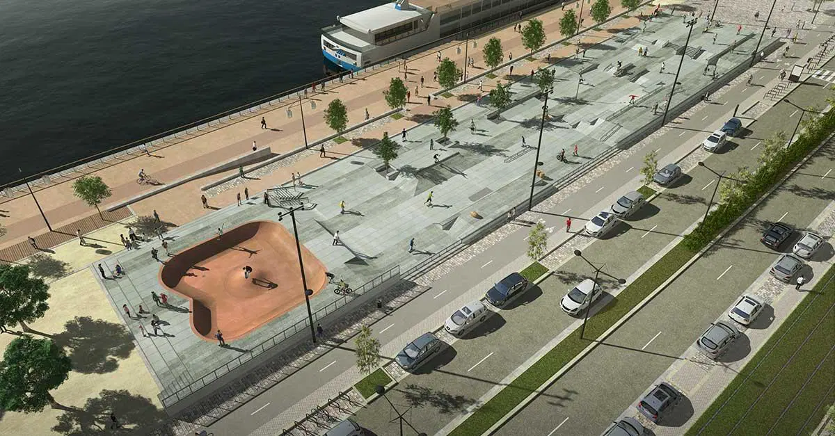 Quai des Chartrons skatepark — photo 1