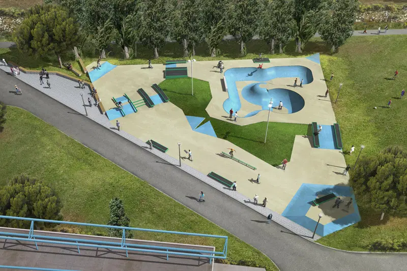 Narbonne skatepark — photo 1