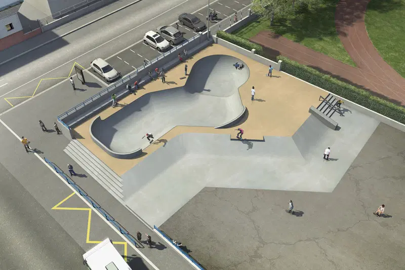 Bourg-en-Bresse skatepark — photo 1