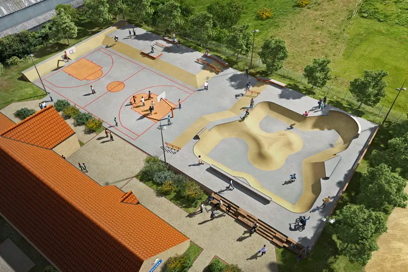 Loon-Plage skatepark — photo 1