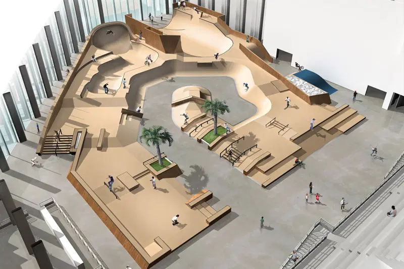 Palais de la glisse skatepark — photo 1