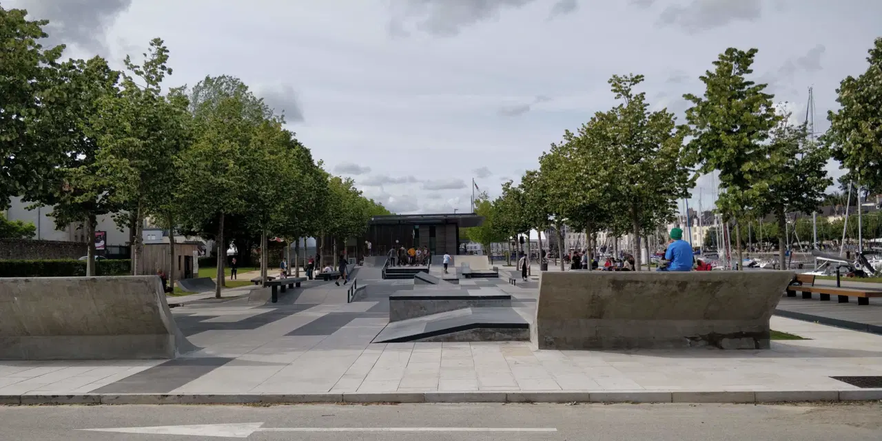 Street park Vannes — photo 1
