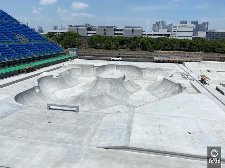 Tokyo Olympic skatepark — photo 1