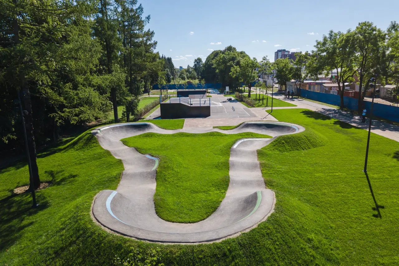 Pumptrack in Gatchina — photo 1