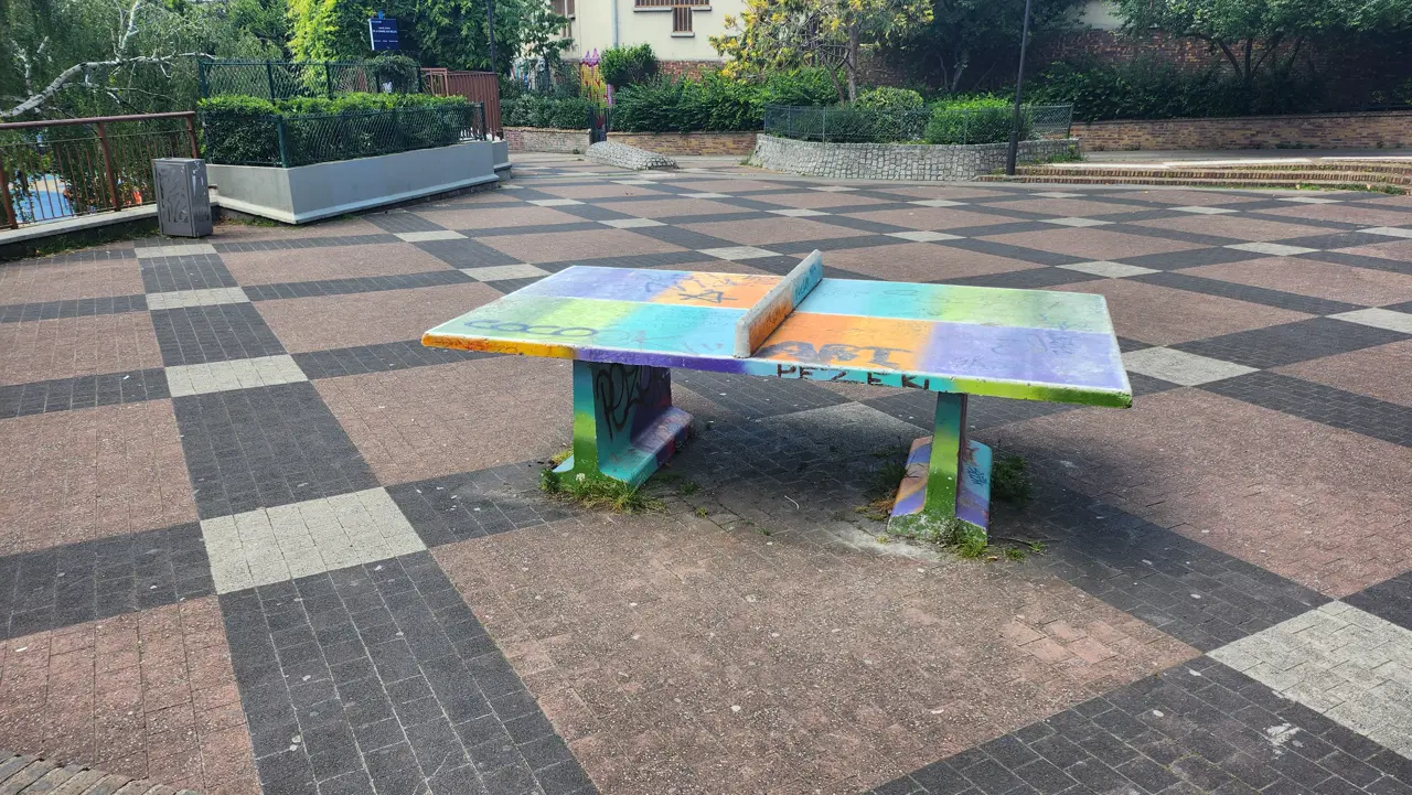 Ping pong rail — photo 1