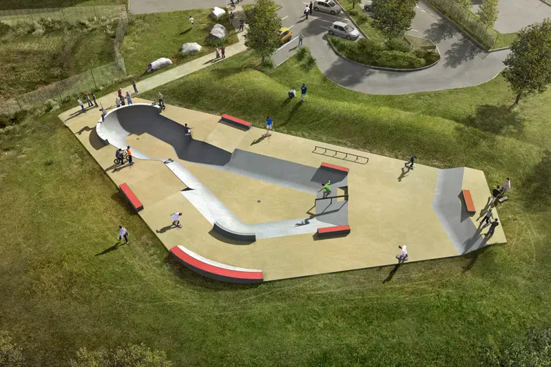 Simiane-Collongue skatepark — photo 1