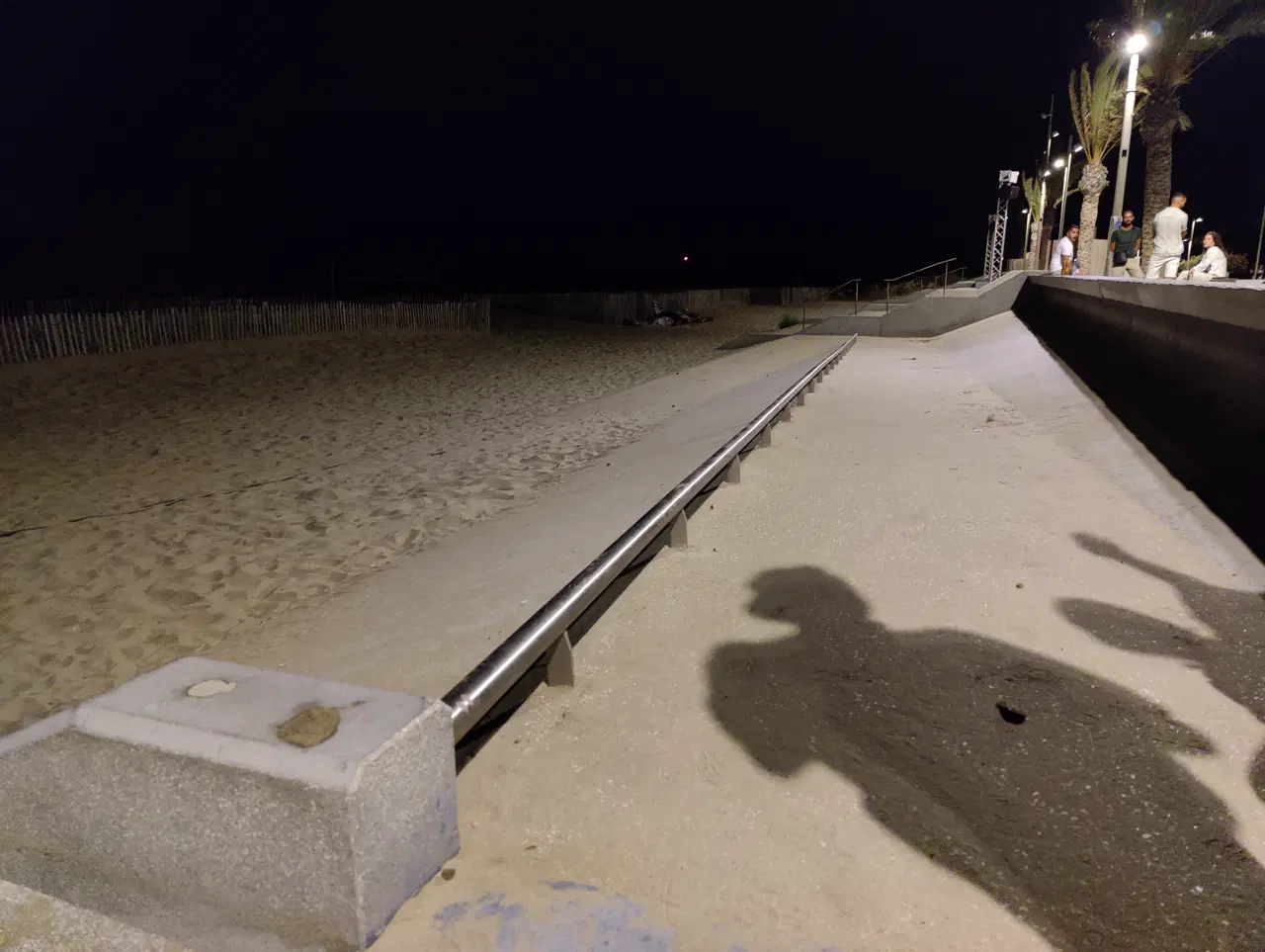 Rail plage La Grande-Motte — photo 1