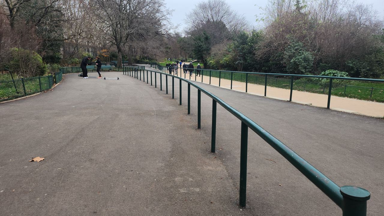 Rail parc Monceau — photo 1