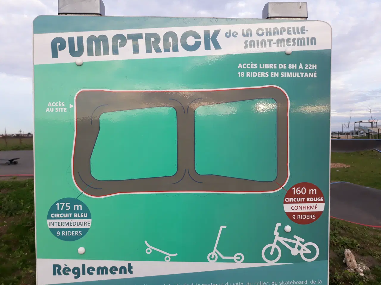 pumptrack la chapelle — photo 1