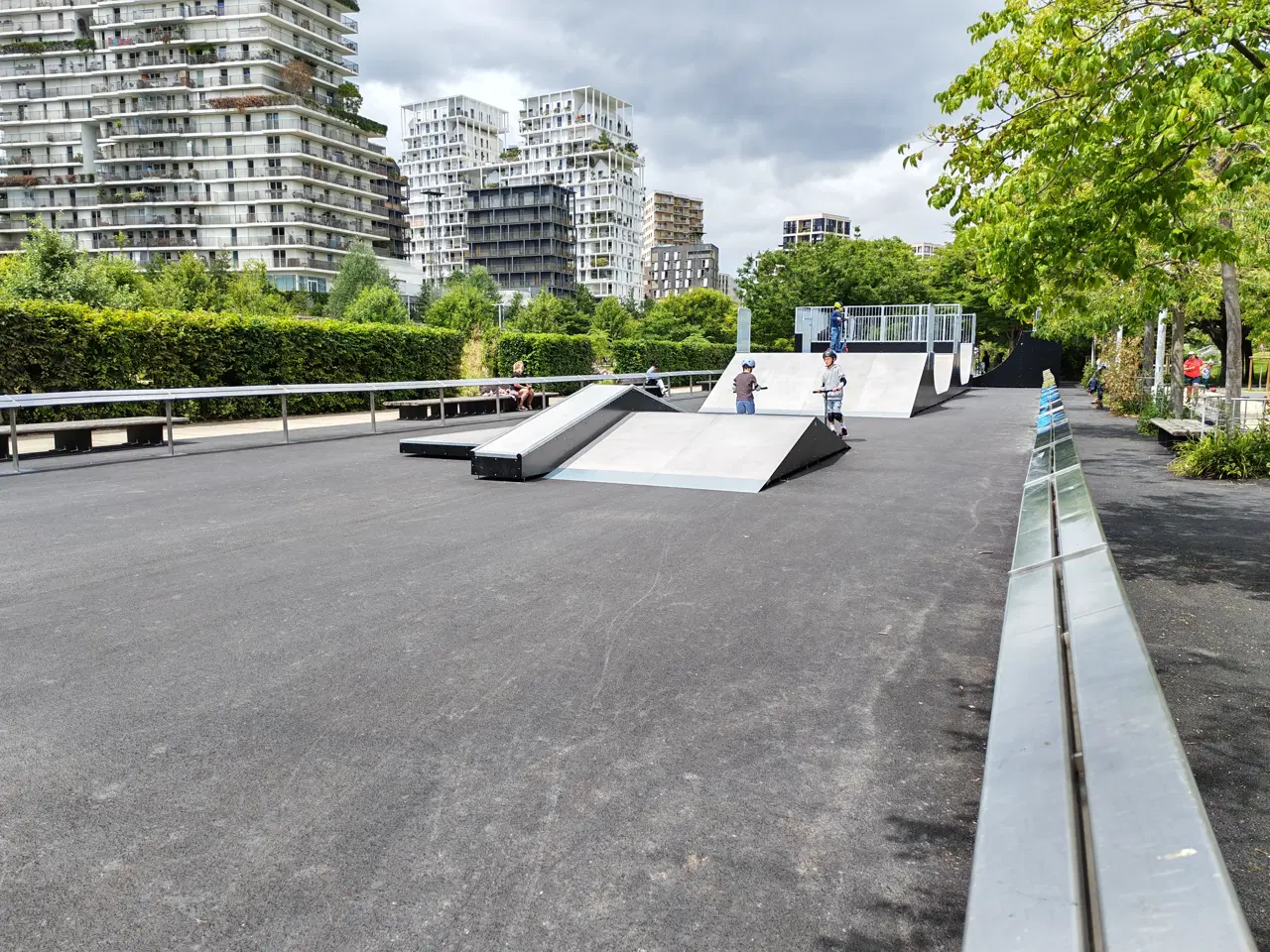 Batignolles skatepark (new) — photo 1