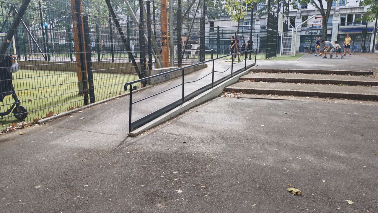 Rail canal de l'Ourcq — photo 1