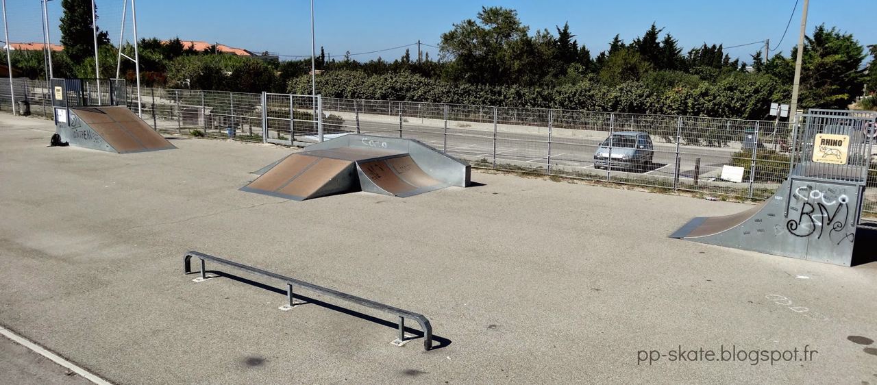 Châteauneuf-les-Martigues skatepark — photo 1