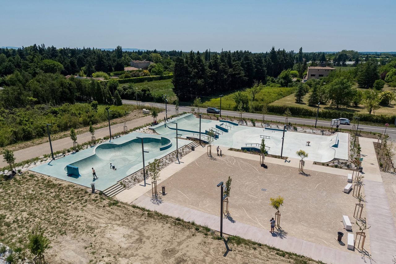 L'Isle-sur-la-Sorgue skatepark — photo 1