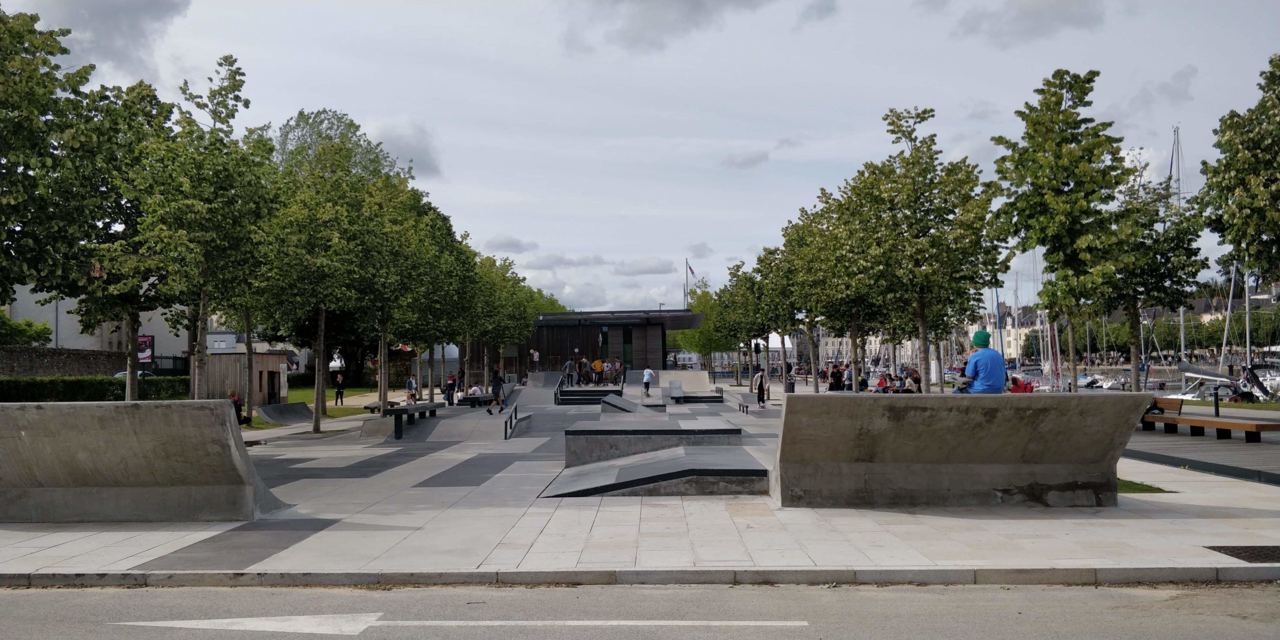 Street park Vannes — photo 1