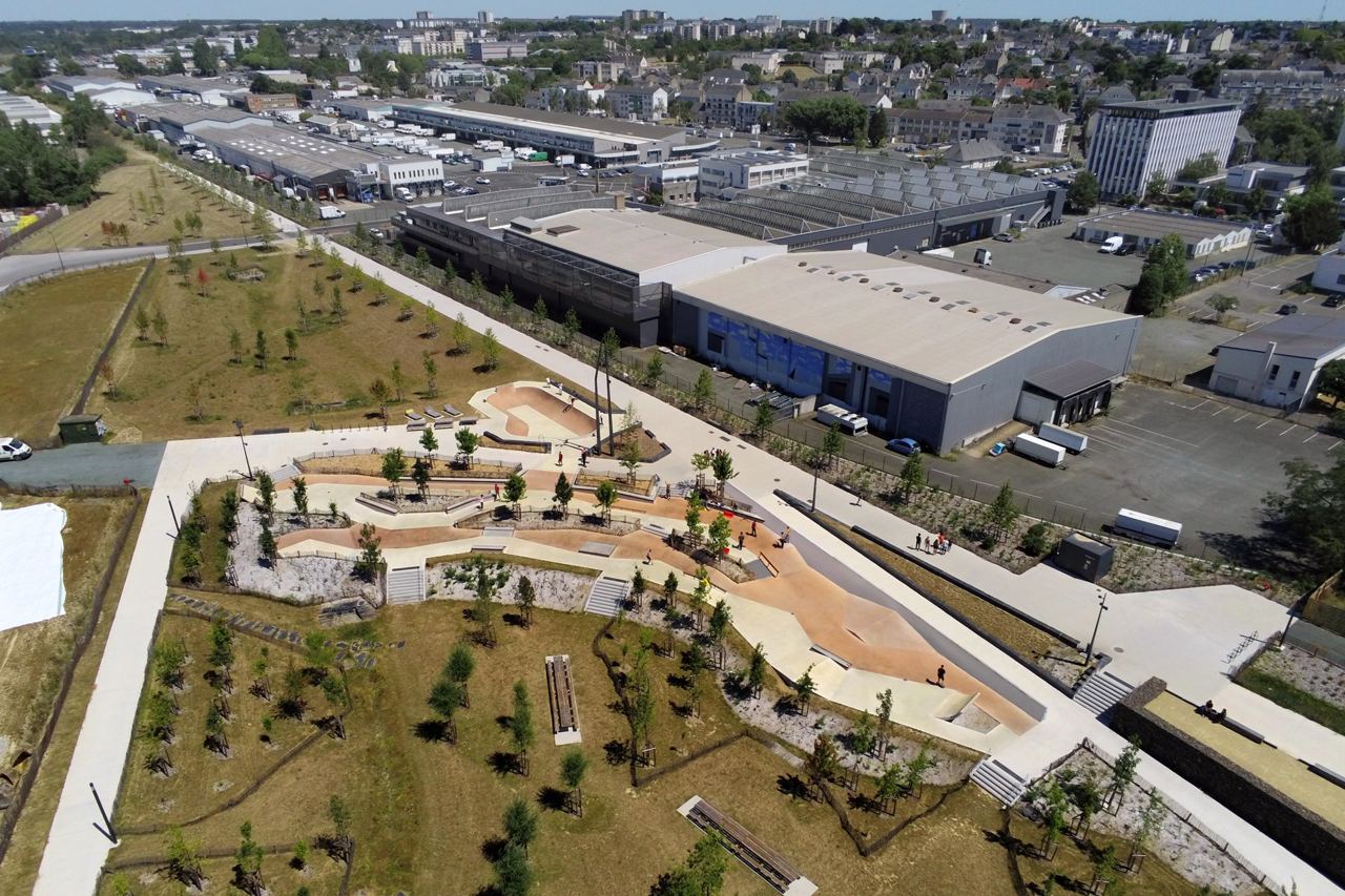 Saint-Serge skatepark — photo 1