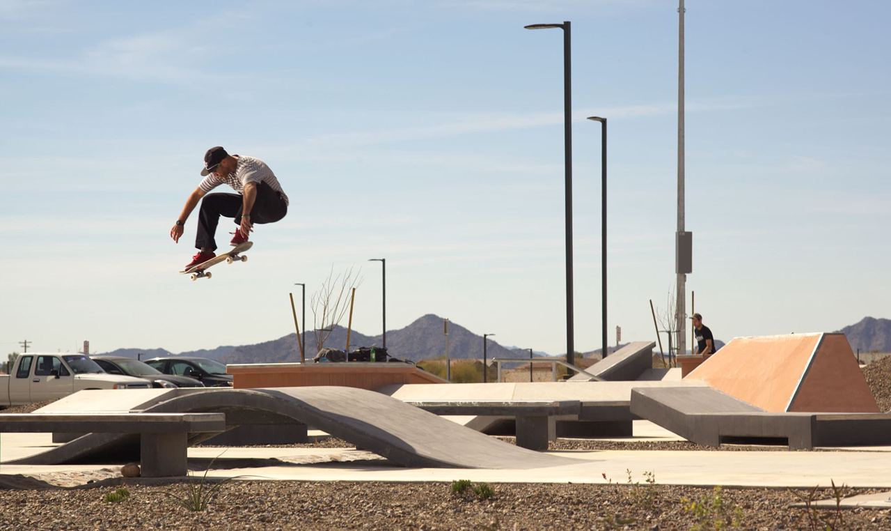 Copper Sky Skate Plaza skatepark — photo 1