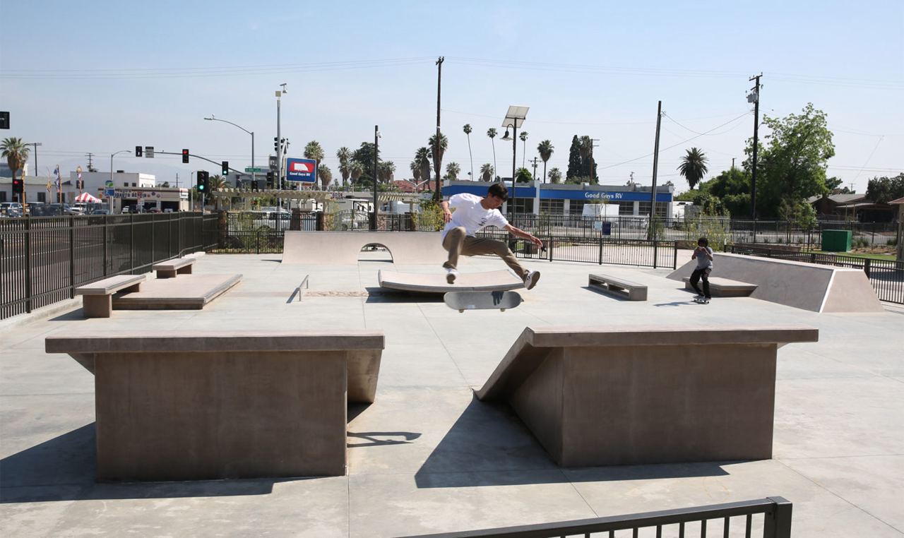 E Street skatepark — photo 1