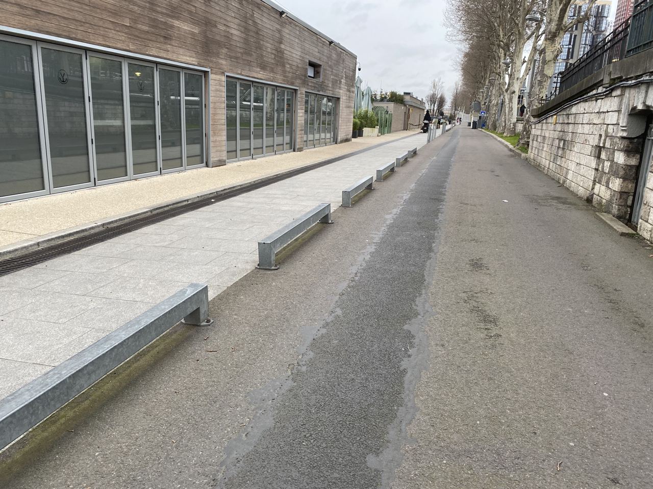 Rails quai André Citroën — photo 1