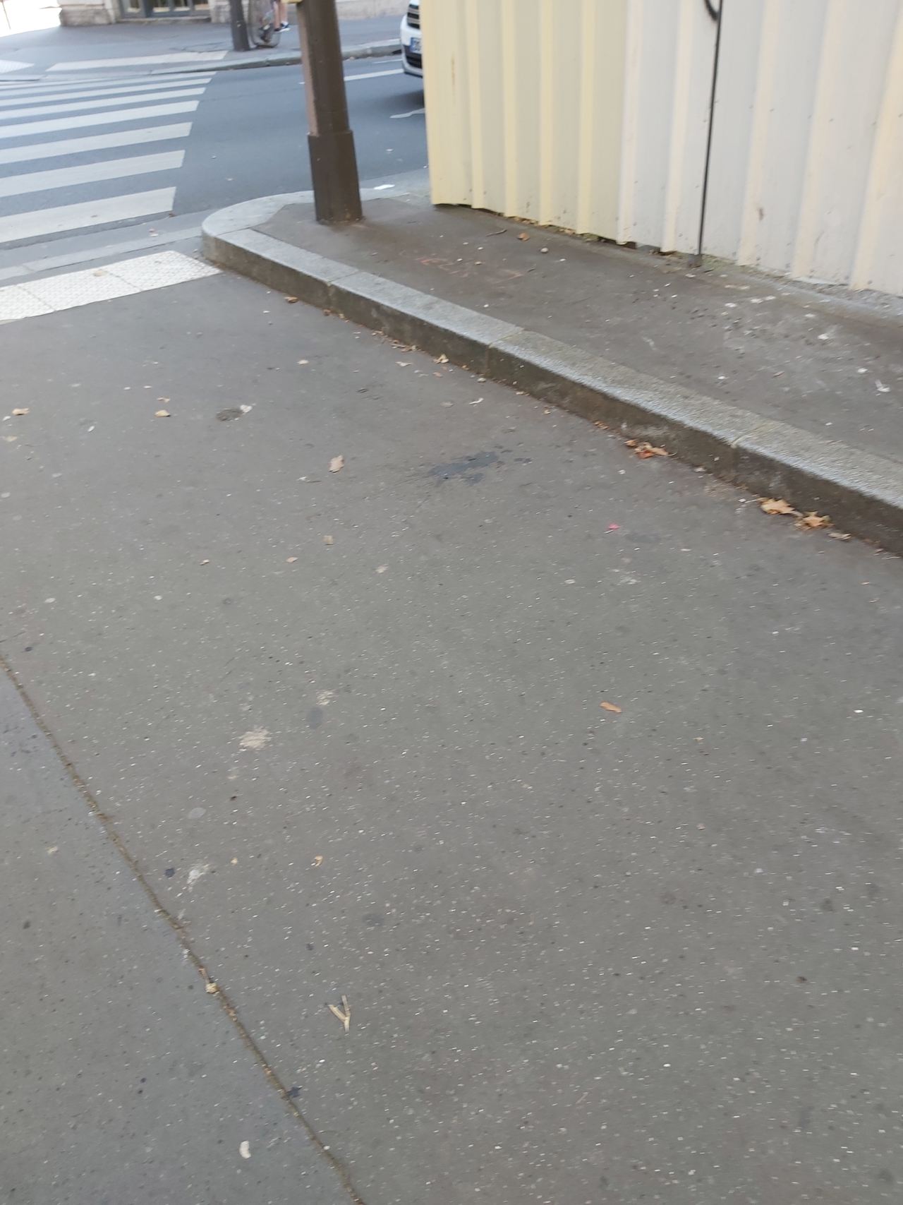 Boulevard raspail curb débutan — photo 1