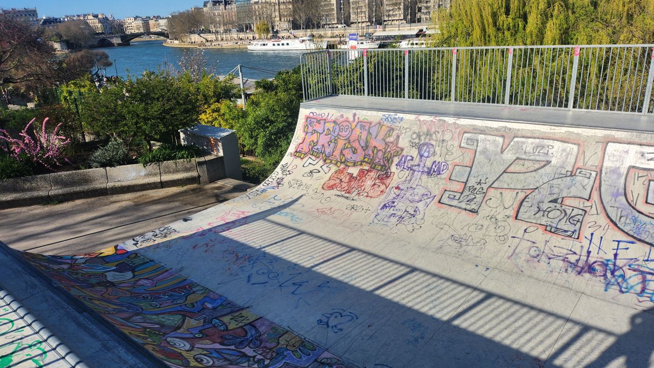 Jardin des plantes skatepark — photo 1